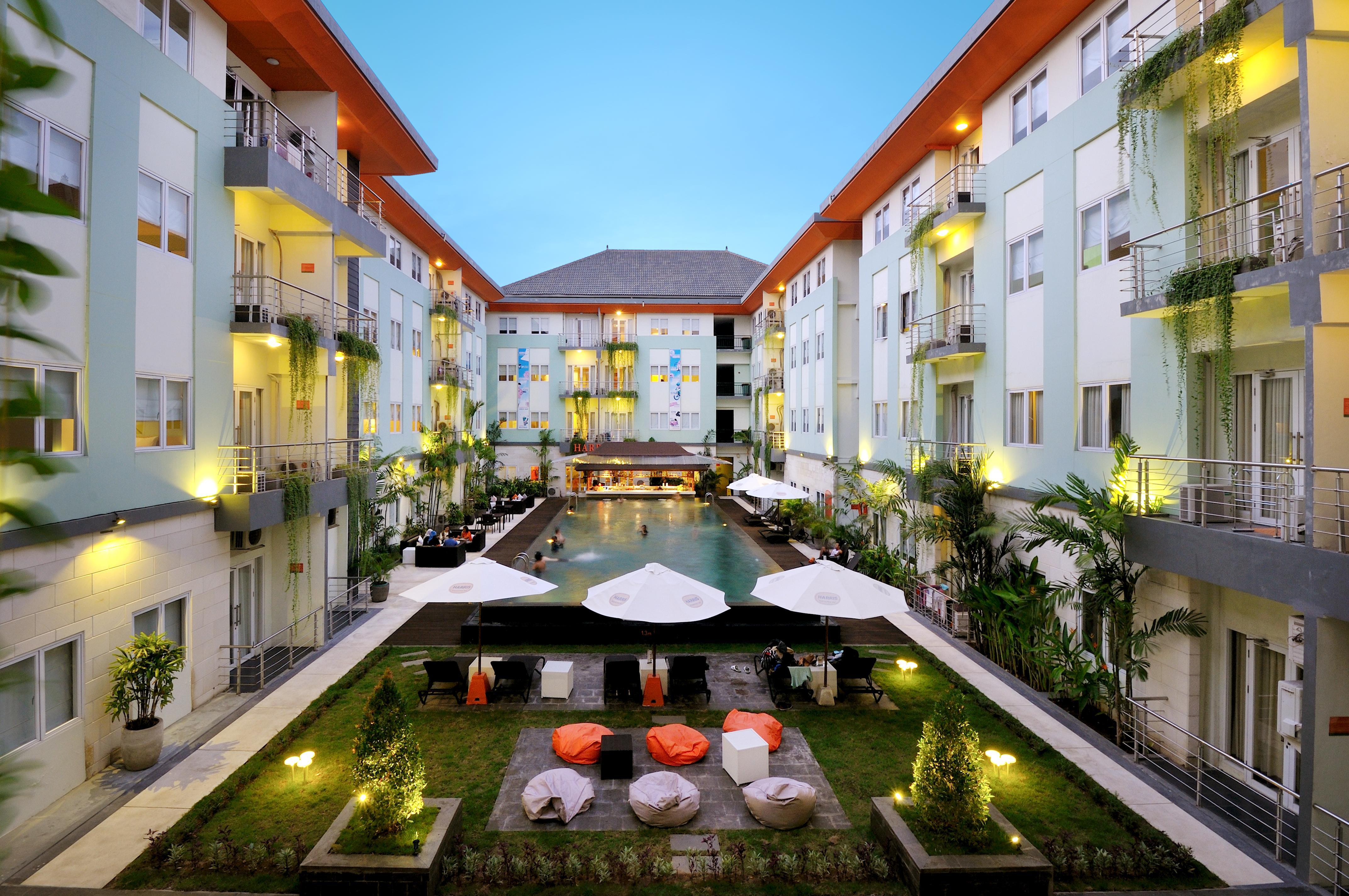 Harris Hotel & Residences Riverview Kuta, Bali Kuta Lombok Dış mekan fotoğraf