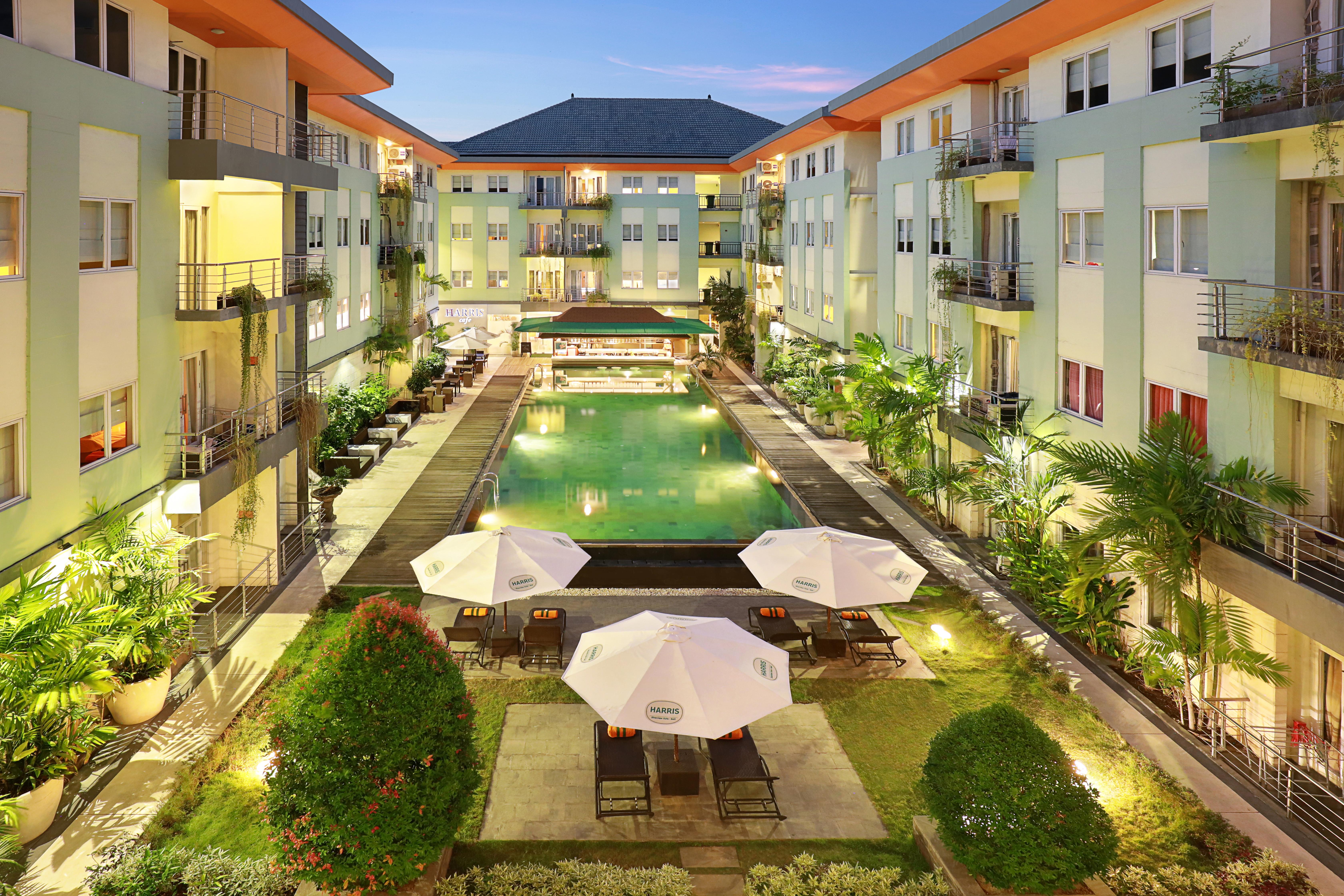 Harris Hotel & Residences Riverview Kuta, Bali Kuta Lombok Dış mekan fotoğraf